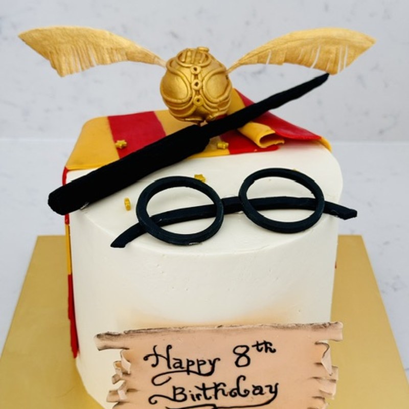 Custom cake — Wizarding theme